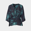 Blusa holgada print floreado