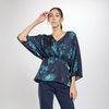 Blusa holgada print floreado