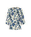 Blusa de flores corte amplio