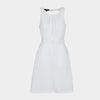 Jumpsuit de lino corto