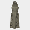 Vestido con drapeado