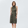 Vestido con drapeado