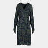 Vestido con print natural