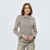 Blazer cuello alto