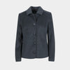 Chaqueta con cuello plano