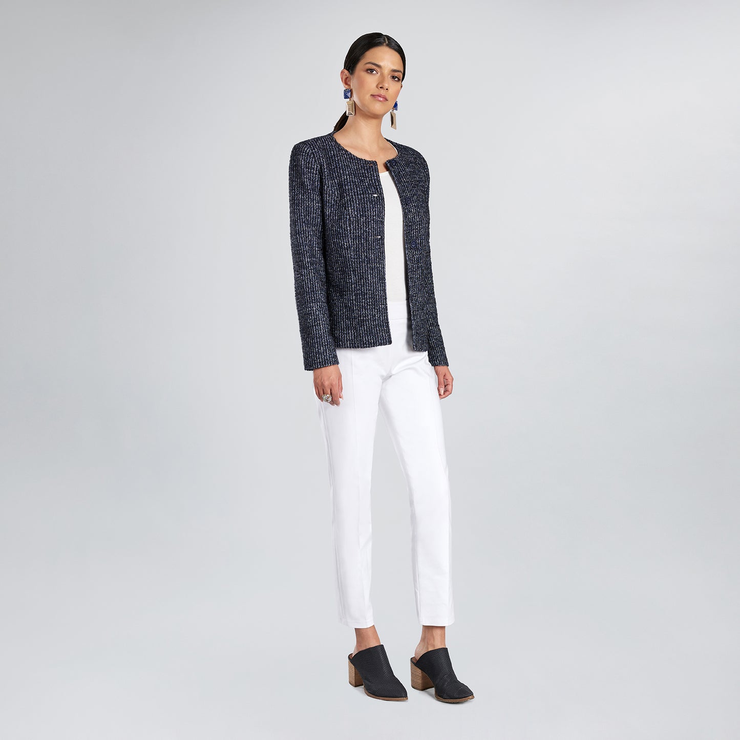 
                  
                    Saco Punto Jacquard
                  
                