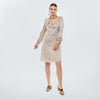 Vestido midi suelto