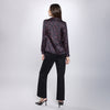 Blusa manga larga print flores