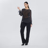 Blusa Traslúcida Lunares Gota