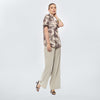 Blusa nature manga corta