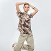 Blusa nature manga corta