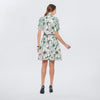 Vestido midi floreado