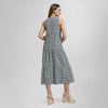 Vestido corte imperio con cuello en V