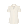 Blusa de lino manga corta