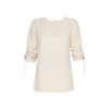 Blusa de lino manga larga