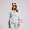 Camisa con cuello henley