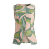 Chaleco con cuello redondo