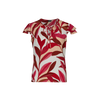Blusa con estampado botánico