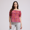 Blusa de hombros descubiertos