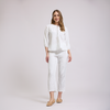 Blusa microplisada