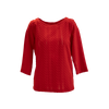Blusa de cuello redondo
