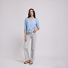 Blusa con detalles en encaje
