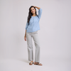 Blusa con detalles en encaje