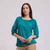 Blusa de hombros caídos