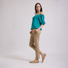 Blusa de hombros caídos