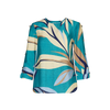 Blusa con estampado abstracto