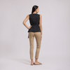 Blusa sin mangas peplum