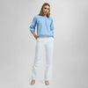 Blusa plisada