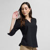 Blusa de manga tres cuartos