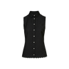 Blusa recta sin manga