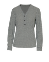 Camisa estilo clásica con cuello en V