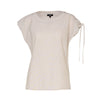 Blusa de lino a rayas