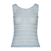 Blusa de cuello redondo sin mangas