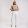 Blusa estilo romántica