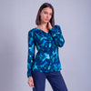 Blusa estampado botánico
