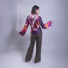 Blusa con estampado cálido