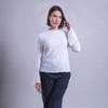 Blusa de manga larga con acabado rugoso