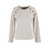Blusa con botones en hombros