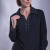 Blusa con estoperoles