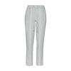 Pantalón con cintura ajustable de rayas