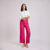 Pantalón sastre recto fucsia