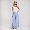 Pantalon holgado plisado
