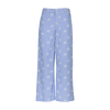 Pantalón capri a rayas