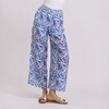 Pantalón floral corte recto