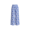 Pantalón floral corte recto