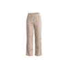 Pantalón de cintura elástica microplisado